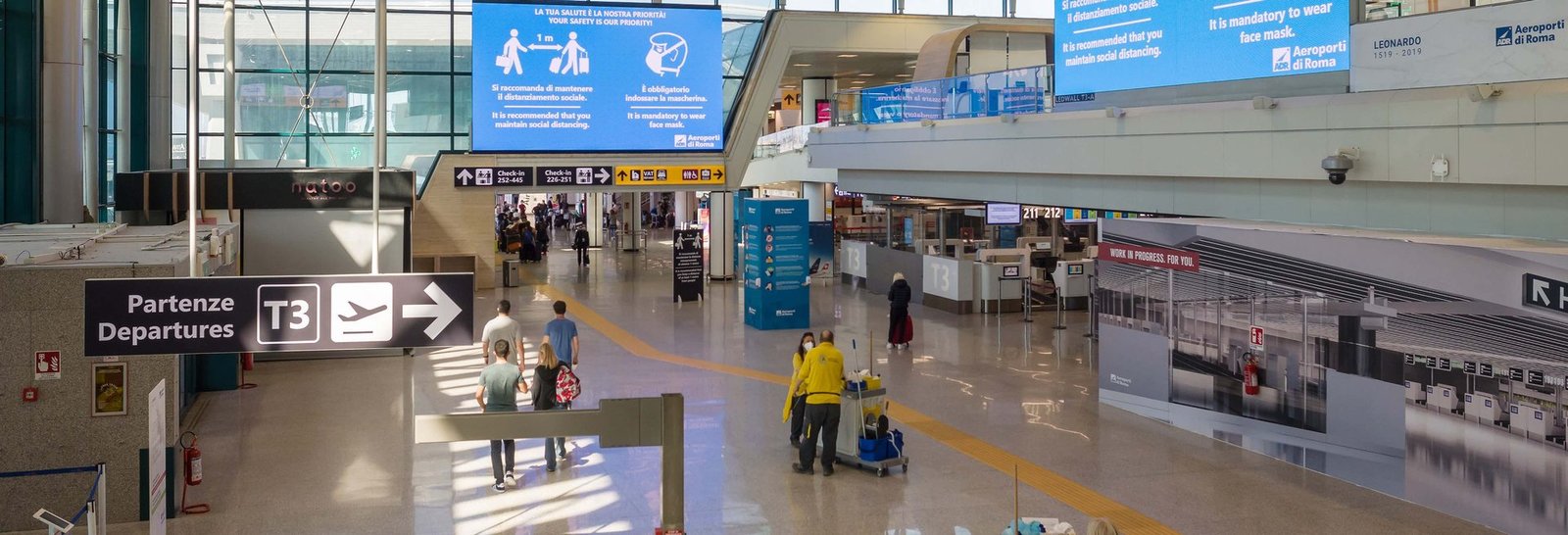 Autobús entre Civitavecchia y el aeropuerto de Fiumicino