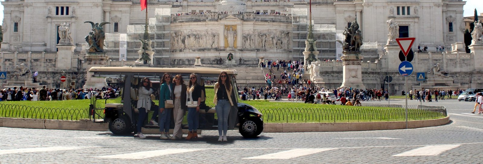 Tour en carrito de golf por Roma